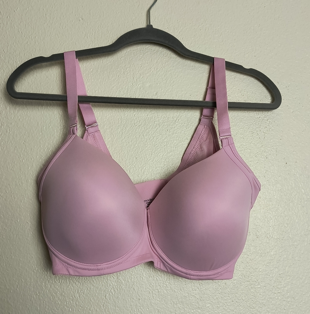 Modern Movement Women's Pink Bra Full Coverage Size 36DD